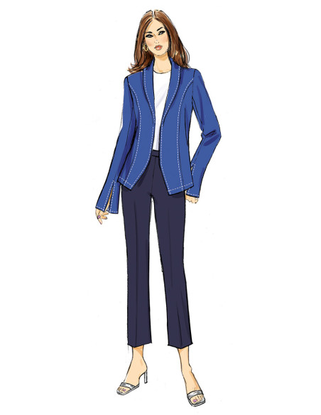 Modello di giacca - Butterick 7026