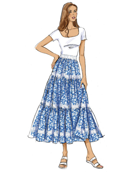 Modello di gonne - Butterick 7025