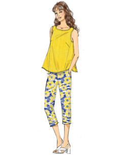 Modello per top e pantaloni - Vogue 9258 2