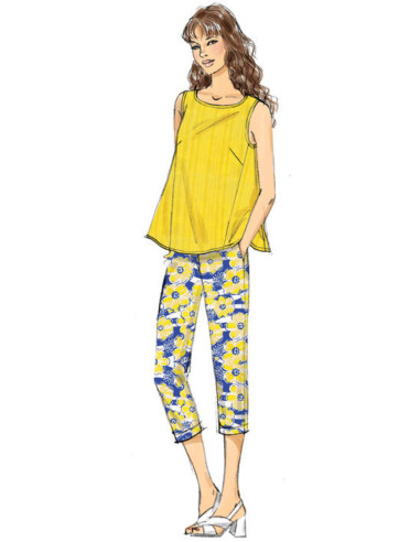 Modello per top e pantaloni - Vogue 9258