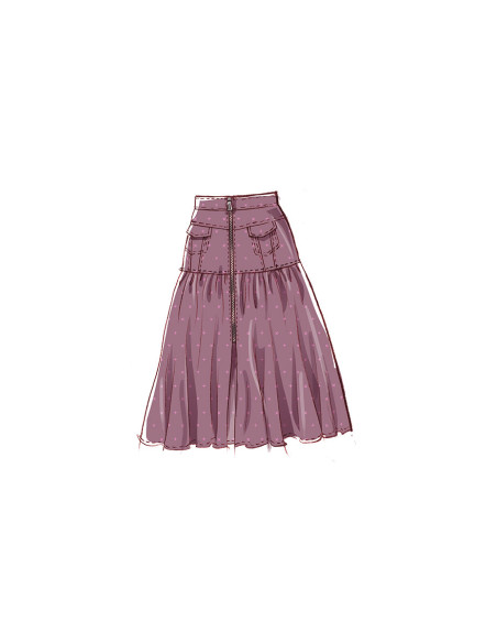 Modello di gonna - McCall's 8390