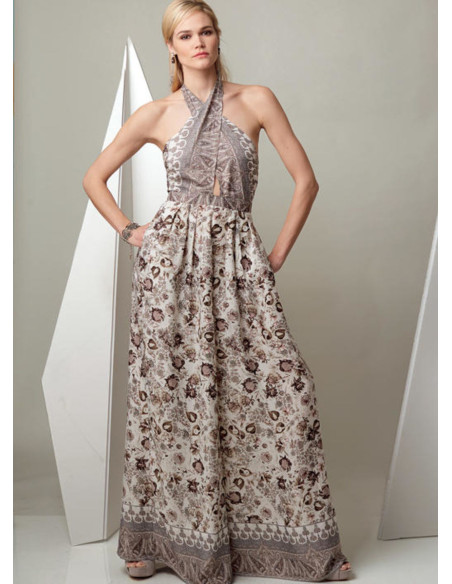 Modello di tutina e tuta - Vogue 9259