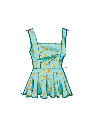 Modello per top - McCall's 8388