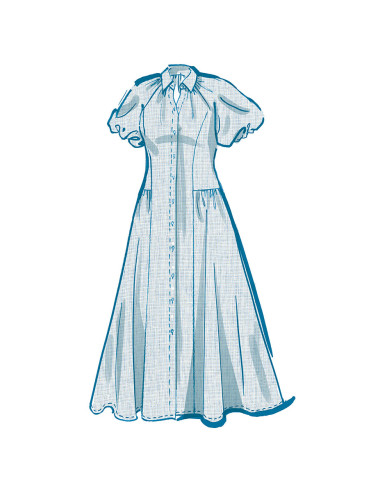 Modello di abito camicia - McCall's 8385