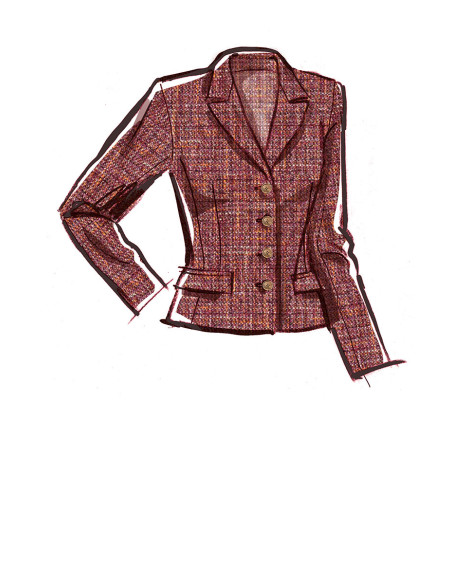 Modello di blazer e gilet - McCall's 8350