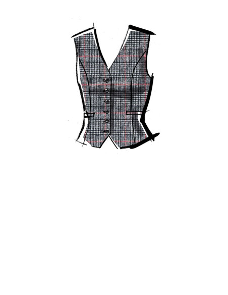 Modello di blazer e gilet - McCall's 8350
