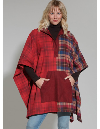 Modello di poncho - McCall's 8347