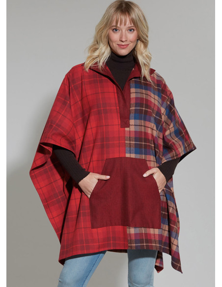 Modello di poncho - McCall's 8347