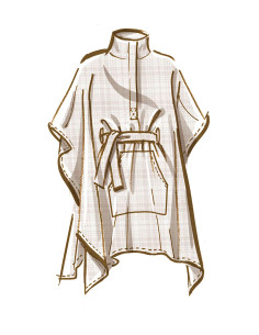 Modello di poncho - McCall's 8347 2