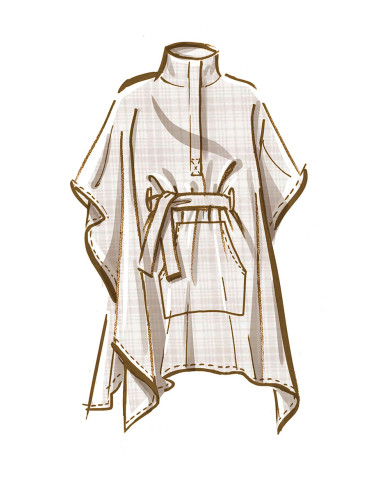 Modello di poncho - McCall's 8347