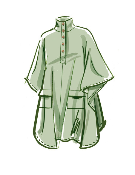 Modello di poncho - McCall's 8347