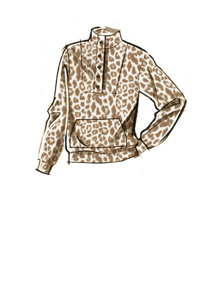 Modello per top - McCall's 8343