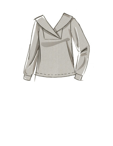 Modello per top - McCall's 8343