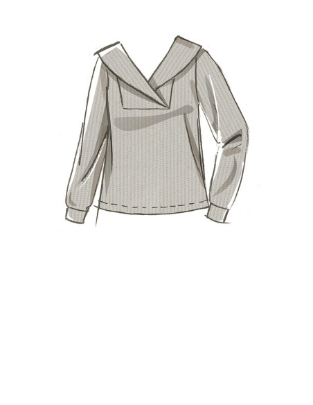 Modello per top - McCall's 8343
