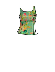 Modello di top - McCall's 8287 2