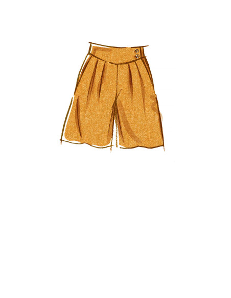 Modello di gonna, pantaloncini e pantaloni - McCall's 8260