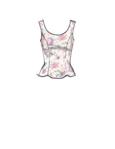 Modello di top - McCall's 8255 2
