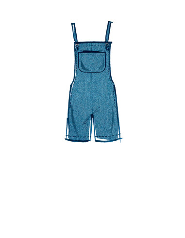 Modello di salopette - McCall's 8204