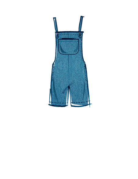Modello di salopette - McCall's 8204