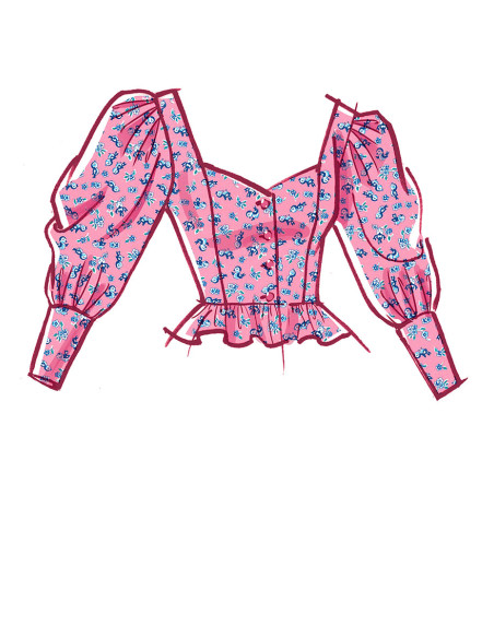Modello di top - McCall's 8181