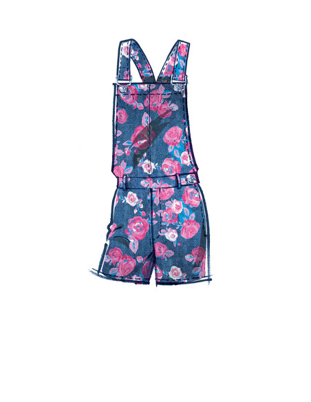 Modello di jeans e salopette - McCall's 8162