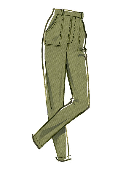 Modello di jeans e salopette - McCall's 8162
