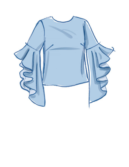 Modello di top - McCall's 8161