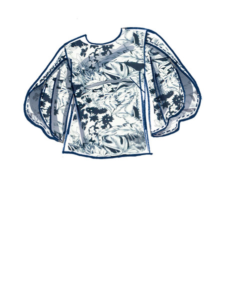 Modello di top - McCall's 8161
