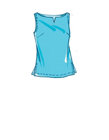 Modello di camicia, top, gonna e pantaloni - McCall's 8159