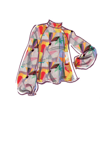 Modello di top - McCall's 8147