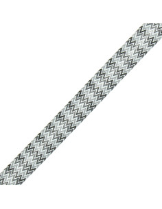 Motivo a chevron - Nero, grigio e bianco 2