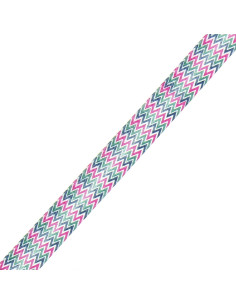 Motivo a chevron - Rosa, kaki e blu 2