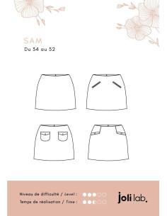 Modello di gonna Sam - Joli Lab 2