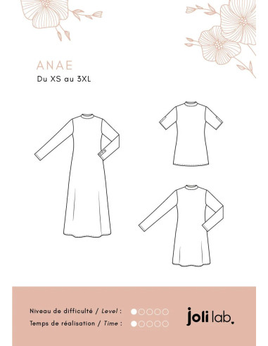 Modello di abito e top Anaé - Joli Lab