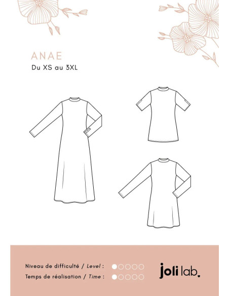 Modello di abito e top Anaé - Joli Lab