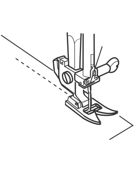 Piedino ultra scorrevole Janome