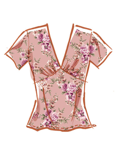 Modello di top - McCall's 8530