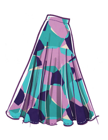 Modello di gonna - McCall's 8510