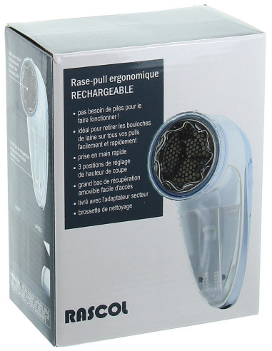 Rasoio elettrico ergonomico ricaricabile