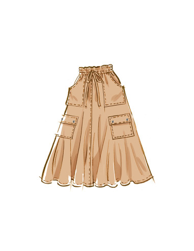 Modello di gonna - McCall's 8452
