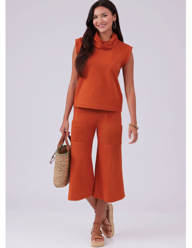 Modello di top e pantaloni - McCall's 8456