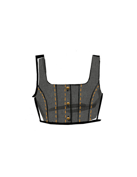Modello per top - McCall's 8478