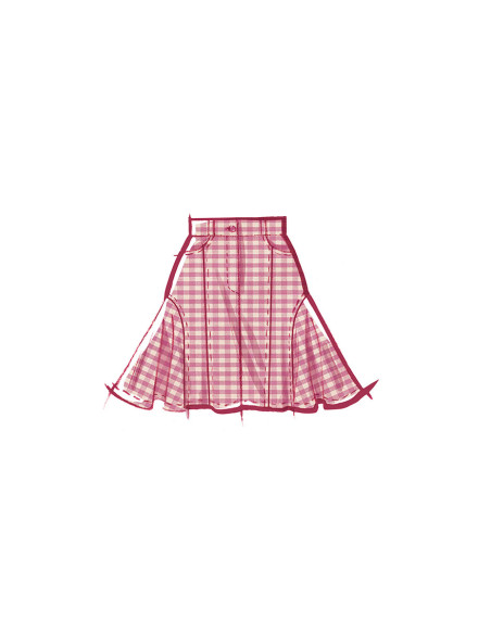 Modello di gonna - McCall's 8480