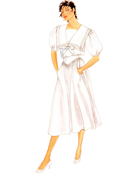 Modello di top e gonna - McCall's 8540