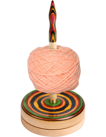 Supporto per gomitolo di lana in legno KnitPro Signature