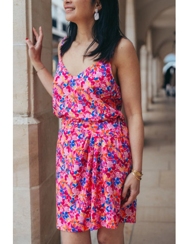 Tessuto popeline di viscosa Bloom - My Dress Made