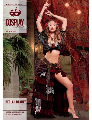 Modello cosplay Bedlah Beauty - McCall's 2106