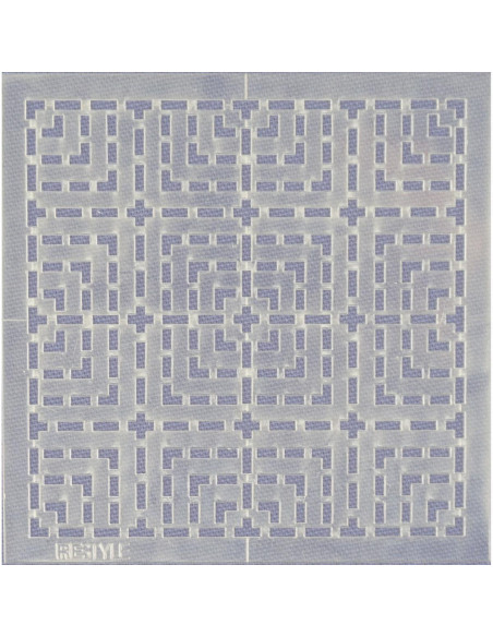 Gabarit pour sashiko Restyle - Carrés