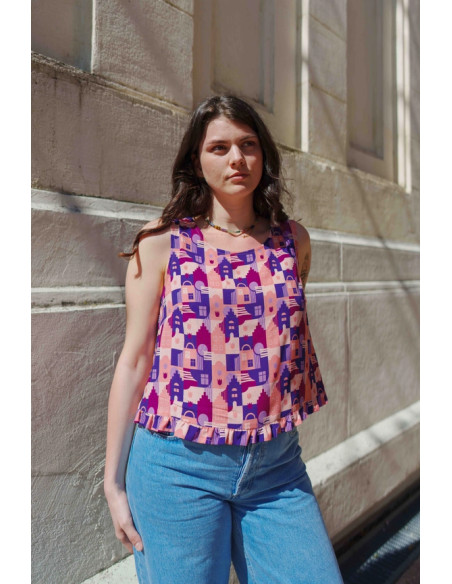 Modello di top - Alia - Lise Tailor