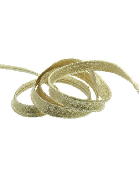 Cordoncino per abbigliamento lurex - Dorato